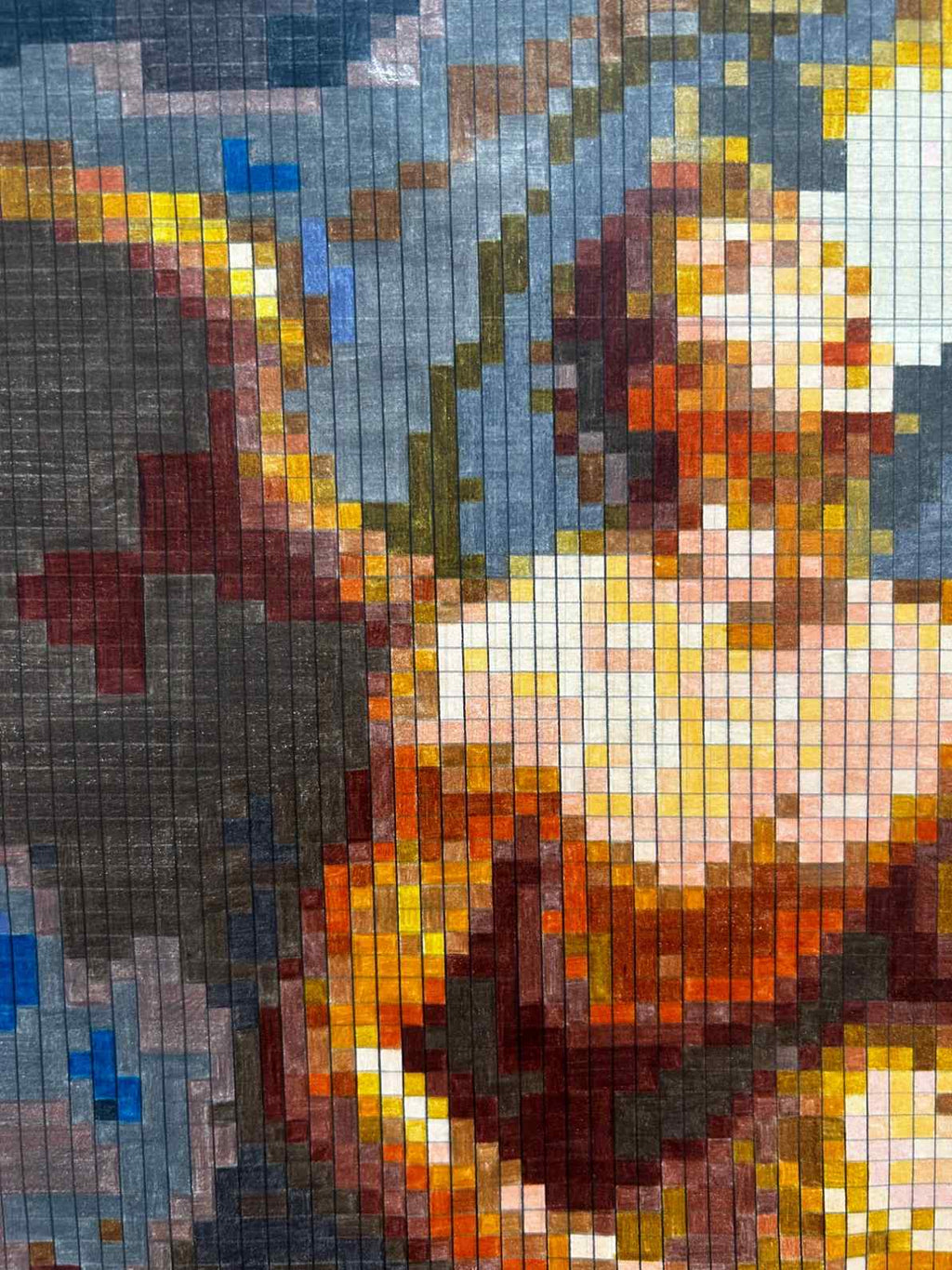 Free To Go original framed pixel art artwork