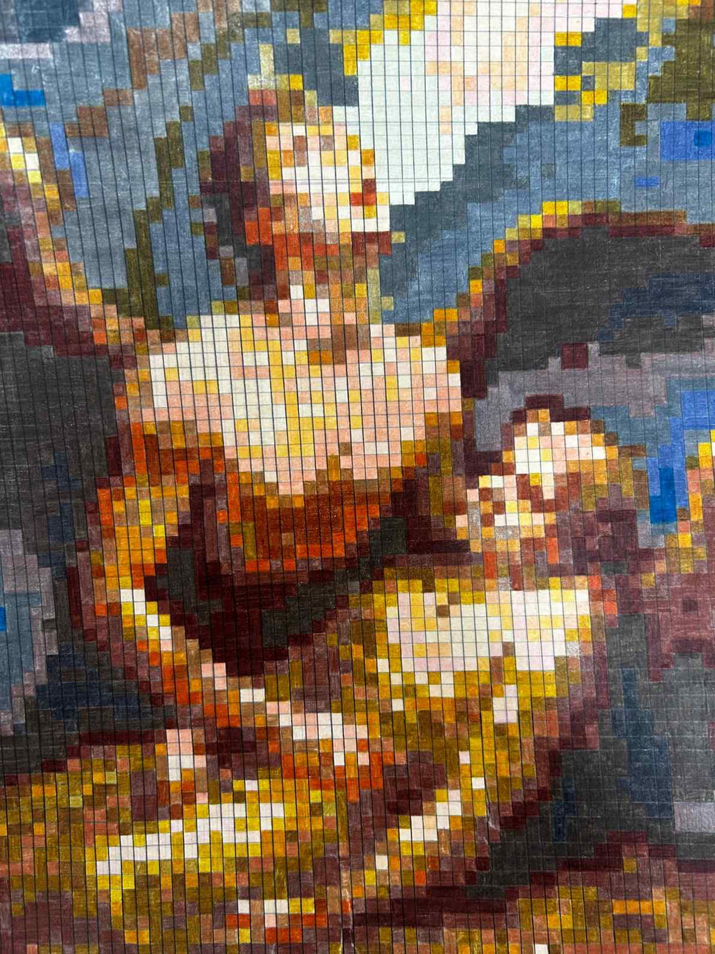 Free To Go original framed pixel art artwork