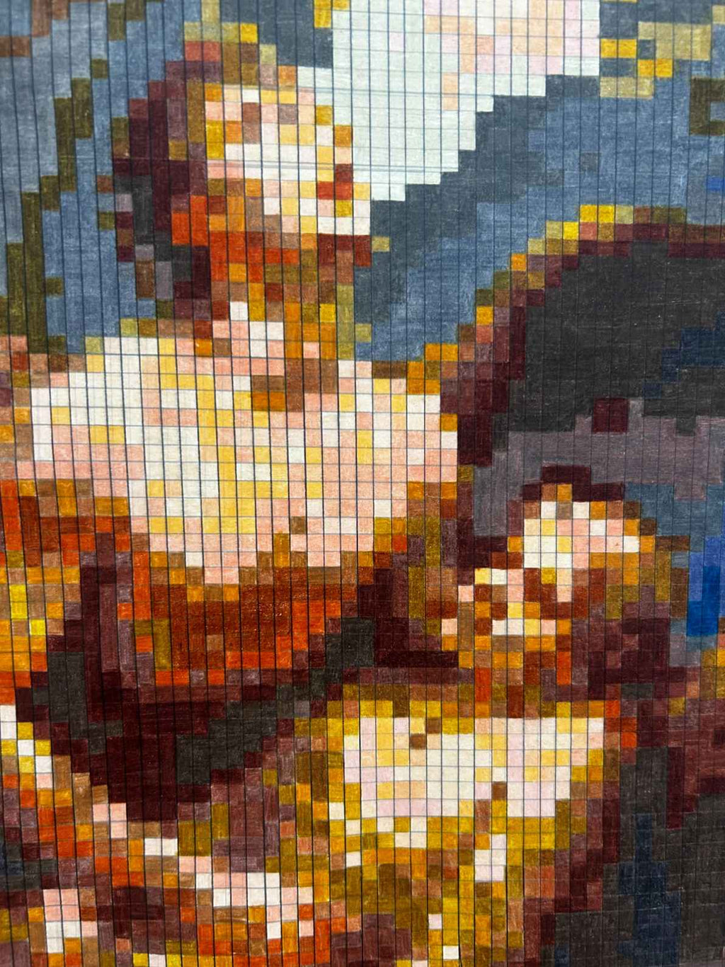 Free To Go original framed pixel art artwork