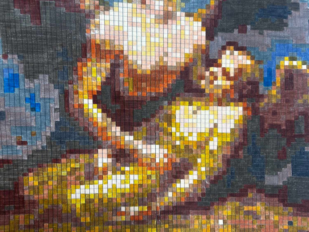 Free To Go original framed pixel art artwork