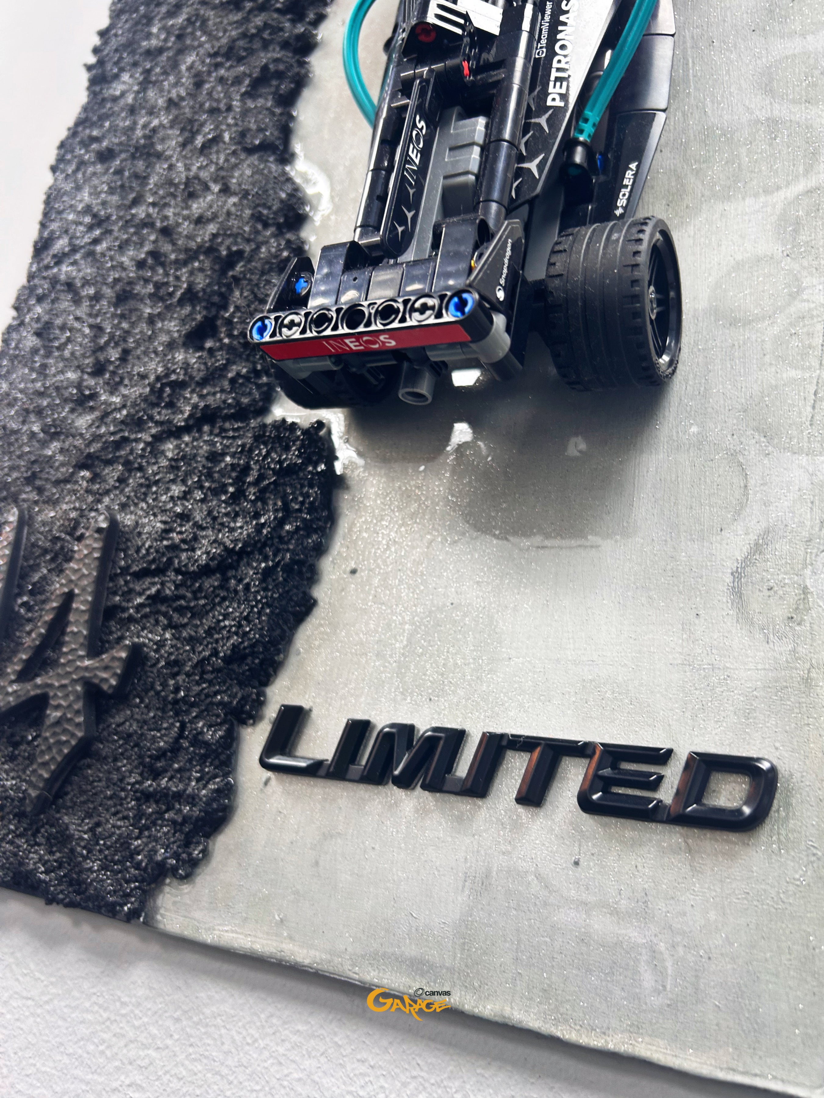 LIMITED 14 original framed automotive display artwork