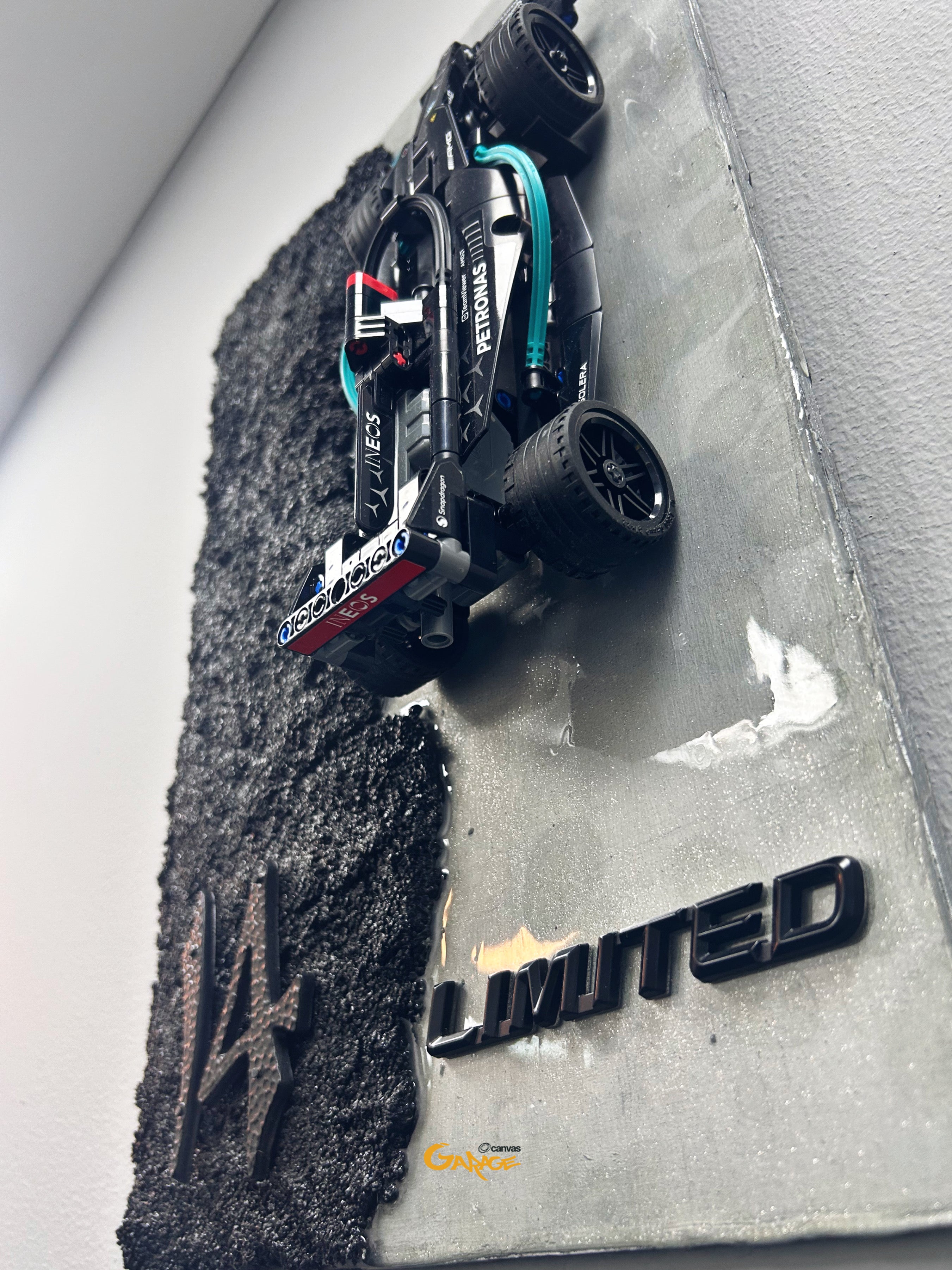 LIMITED 14 original framed automotive display artwork