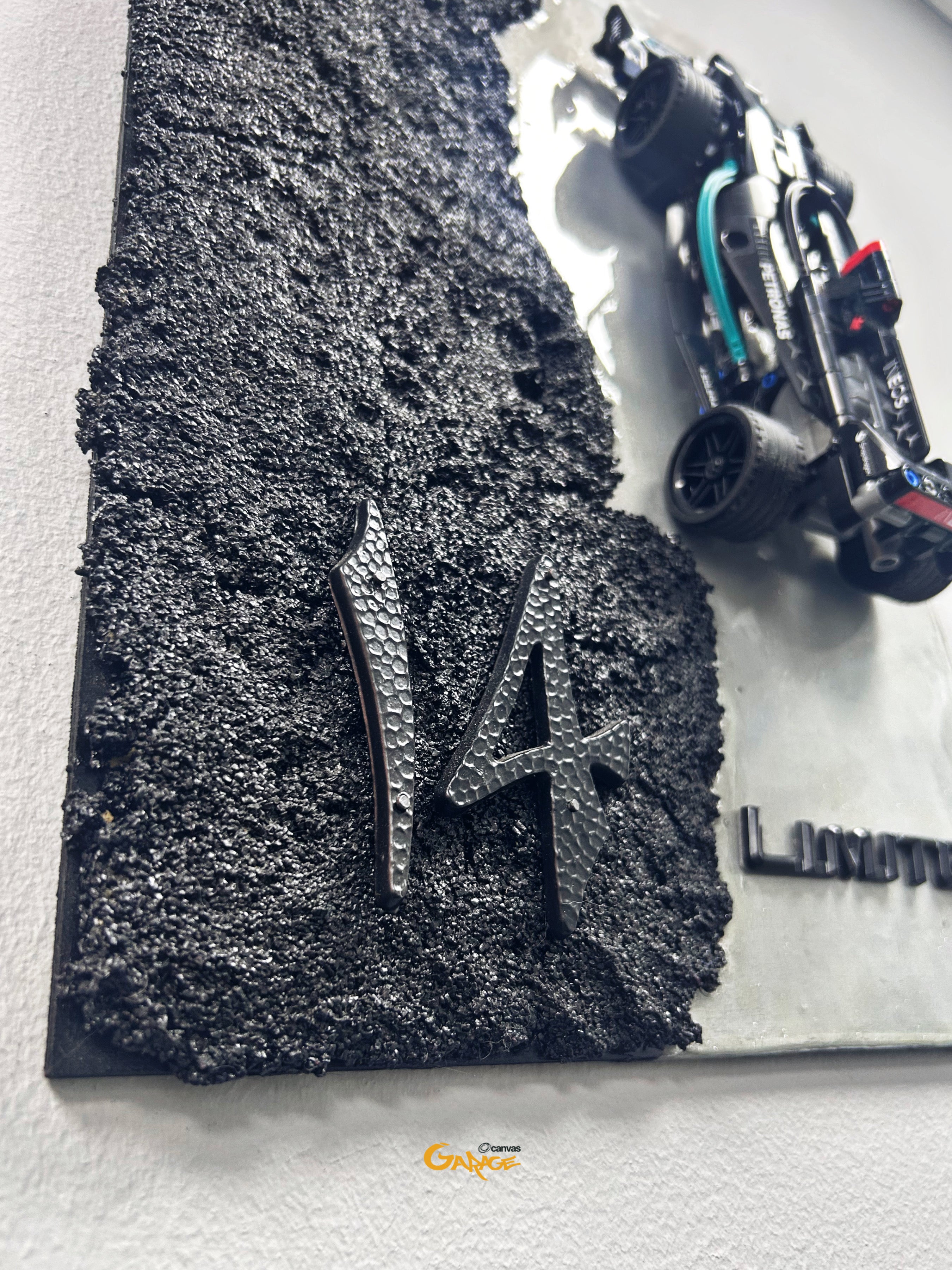 LIMITED 14 original framed automotive display artwork