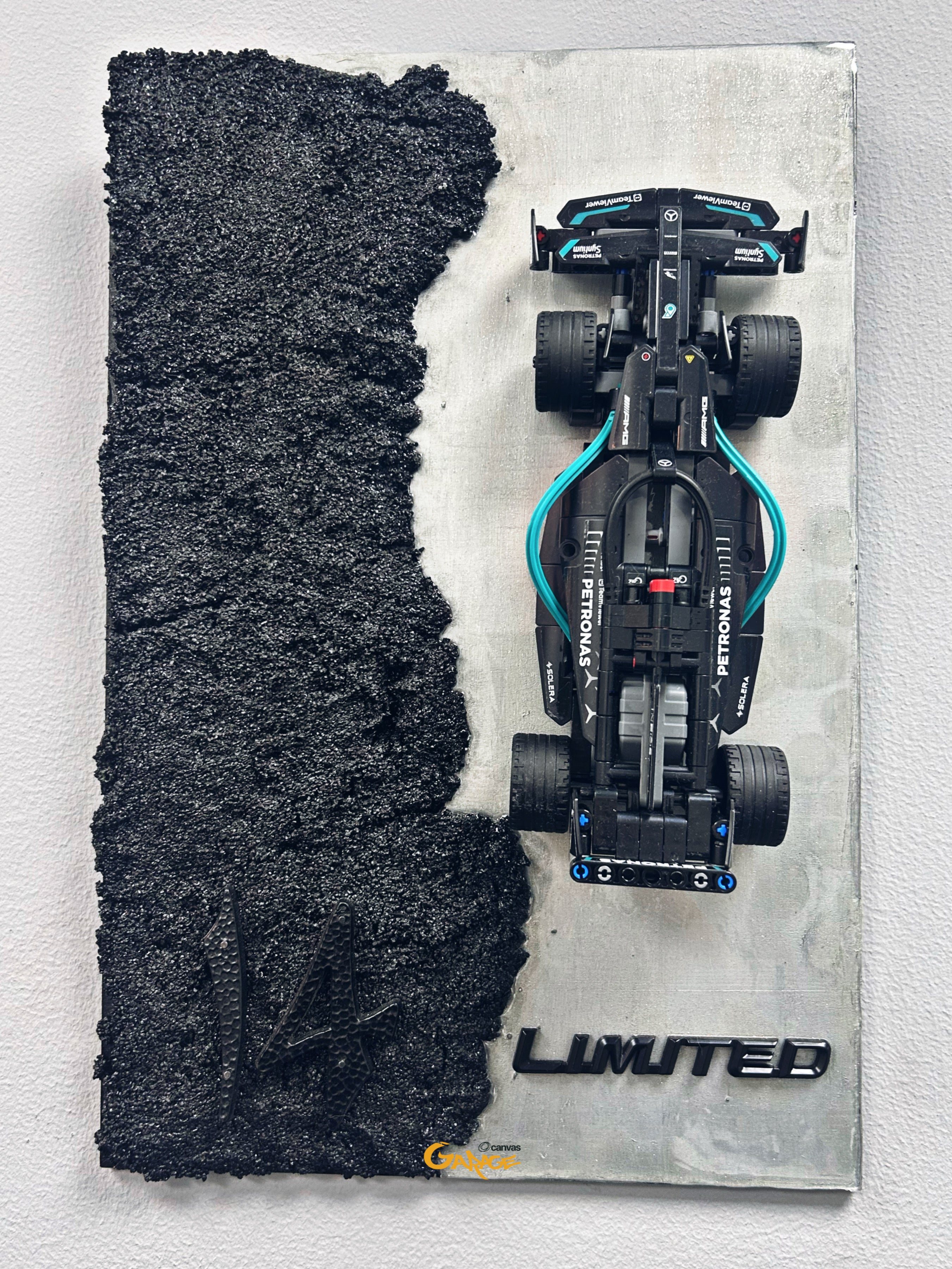 LIMITED 14 original framed automotive display artwork