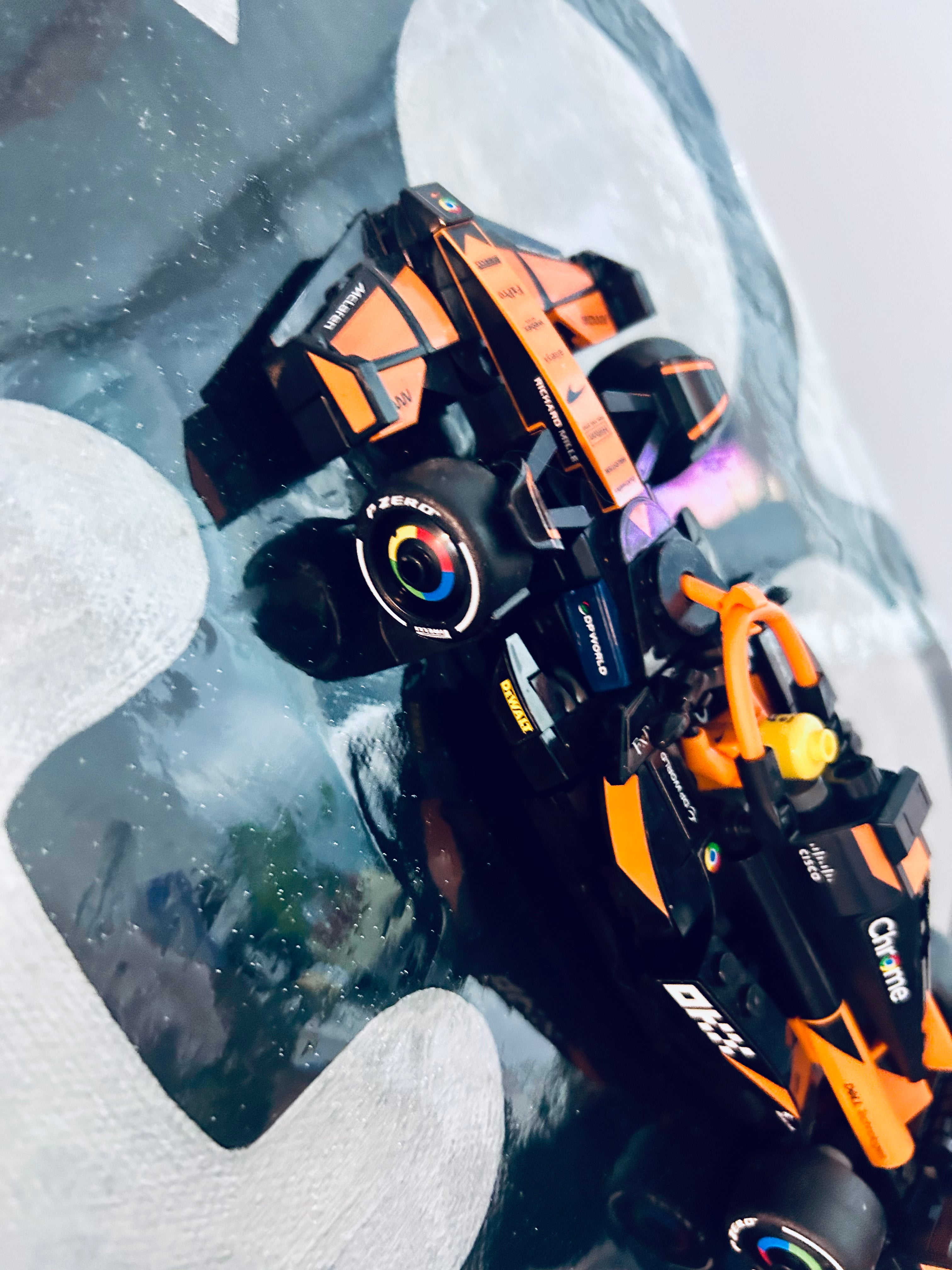 Skyline Drift original framed automotive display artwork